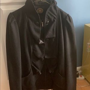 black coat